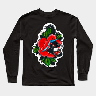 Panther Rose Long Sleeve T-Shirt